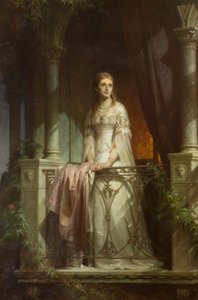 Juliet on the Balcony by Thomas Francis Dicksee