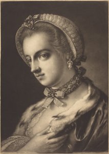 Imaginary Portrait of an English Beauty by Thomas Frye