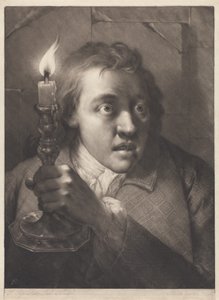 Man Holding a Candle by Thomas Frye