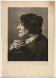 Old Man Wearing Velvet Cap by Thomas Frye