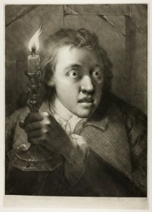 Young Man with a Candle, from Life-Sized Heads