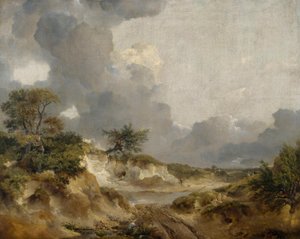 A View in Suffolk by Thomas Gainsborough