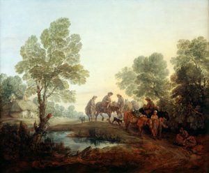 Going to Market, c.1770 by Thomas Gainsborough