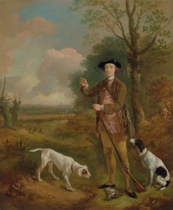 Major John Dade of Tannington, Suffolk by Thomas Gainsborough