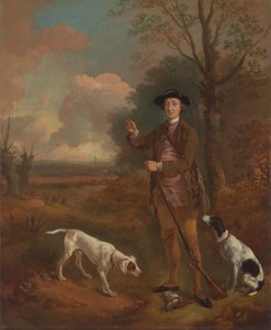 Major John Dade of Tannington, Suffolk by Thomas Gainsborough RA
