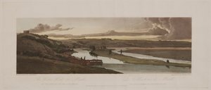 A Selection of Twenty of the Most Picturesque Views in Paris: The Water Works at Marli, 1803