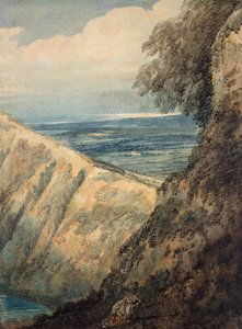 Coast of Dorset, Near Lulworth Cove by Thomas Girtin