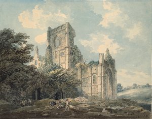 Kirkstall Abbey, Yorkshire, c1790-1802