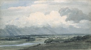 Landscape with Stormy Sky, c.1800 by Thomas Girtin