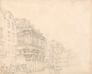 The Guildhall, Exeter by Thomas Girtin