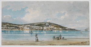 View of Appledore, North Devon, from Instow Sands by Thomas Girtin