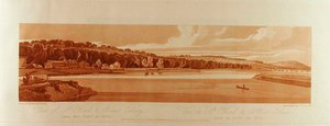 View of St. Cloud & Mount Cavalry Taken from Pont de Sèvres