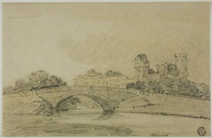 Warwick Castle by Thomas Girtin