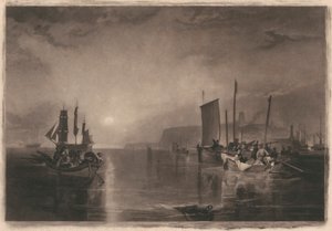 Sunrise, Whiting Fishing at Margate by Thomas Goff Lupton