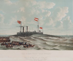 The steam yacht Ross Winan, built in Millwall