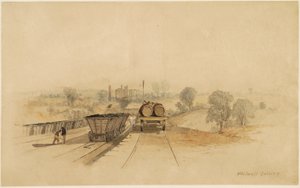 Whitwell Colliery by Thomas H. Hair