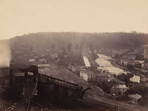 Archbald, Del. & Hudson Canal Co., c. 1863-1865 by Thomas H. Johnson