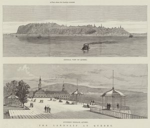 The Landslip at Quebec by Thomas Harrington Wilson
