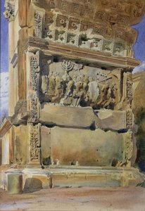 Arch of Titus, Rome by Thomas Hartley Cromek