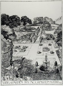 View of Garden, Broad Oak, Accrington, from 