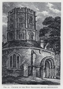 Church of the Holy Sepulchre (Before Restoration) by Thomas Hearne