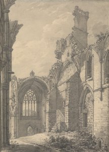 Transept of Melrose Abbey, 1778 Near Old Melrose on the River Tweed, Roxburgh