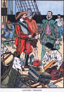 Captured Treasure by Thomas Heath Robinson