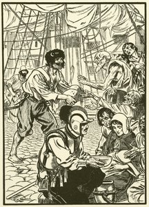 Feeding the Hungry Citizens by Thomas Heath Robinson