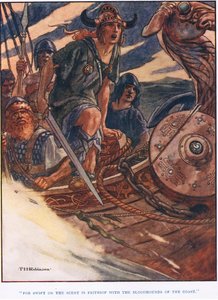For Swift on the Scent is Frithiof by Thomas Heath Robinson