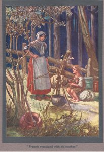 Francis Remained with His Mother by Thomas Heath Robinson
