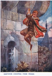 Gustavus Escaping from Prison by Thomas Heath Robinson