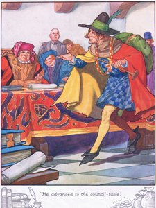 He Advanced to the Council Table by Thomas Heath Robinson