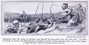 How Alexander Won His Empire: Darius King of Persia Amassed a Great Army, Which Was Defeated by the Macedonians in 334 BC by Thomas Heath Robinson