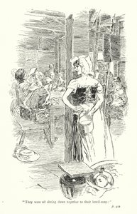 Illustration for A Sentimental Journey by Laurence Sterne by Thomas Heath Robinson