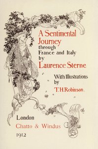 Illustration for A Sentimental Journey by Laurence Sterne by Thomas Heath Robinson