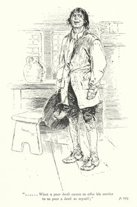 Illustration for A Sentimental Journey by Laurence Sterne by Thomas Heath Robinson