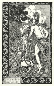 Jason and the Brazen-footed Bulls by Thomas Heath Robinson