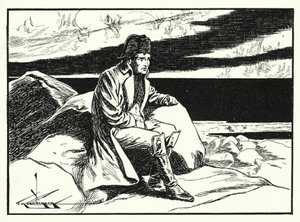 Napoleon on St Helena by Thomas Heath Robinson
