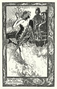Perseus and the Grey Sisters by Thomas Heath Robinson