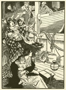Saving the Women and Children by Thomas Heath Robinson