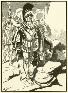 The Greeks Outside Troy by Thomas Heath Robinson