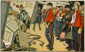 The Heroes of the Birkenhead by Thomas Heath Robinson