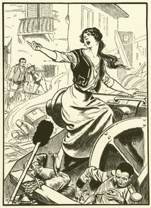 The Maid of Saragossa by Thomas Heath Robinson