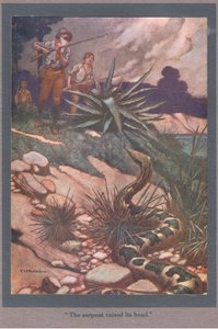 The Serpent Raised Its Head by Thomas Heath Robinson