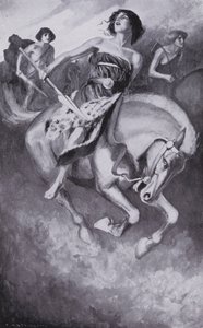 Theseus Drove Back the Famous Amazons by Thomas Heath Robinson