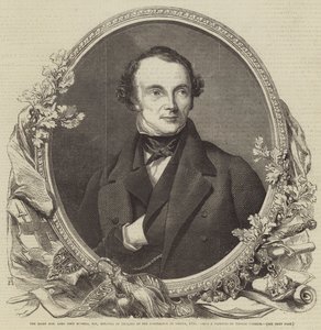 The Right Honourable Lord John Russell, MP, Minister of England at the Conference of Vienna, 1855