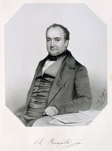 Charle Lucien Jules Laurent Bonaparte, Prince of Canino and Musignano (1803-57) 1850 by Thomas Herbert Maguire