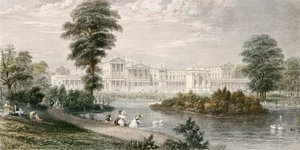 Buckingham Palace, Westminster, London, 1835 by Thomas Higham
