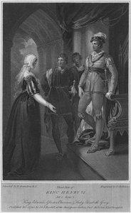 Third Part of King Henry VI. Act 3. Scene 2. King Edward, Gloucester, Clarence & Lady Elizabeth