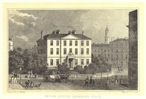 Excise Office, Drummond Place by Thomas Hosmer (after) Shepherd